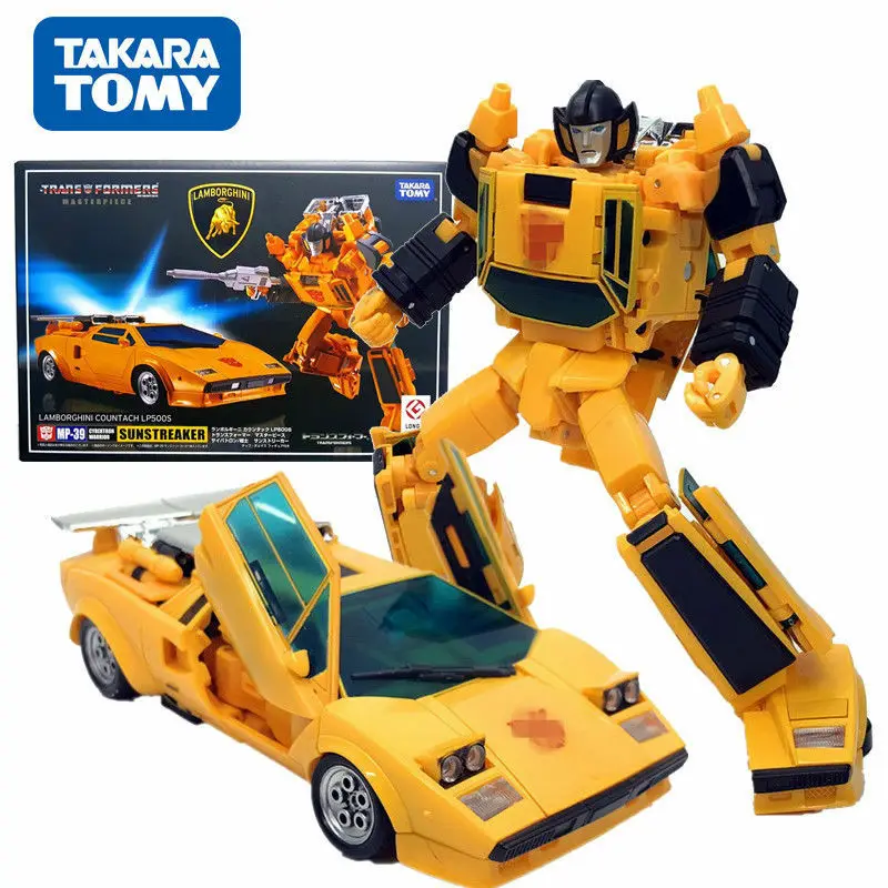 

MP-39 Takara Tomy Трансформеры в коробке шедевры 18 см MP-39 SUNSTREAKER KO фигурки модели-трансформеры подарок детям игрушки