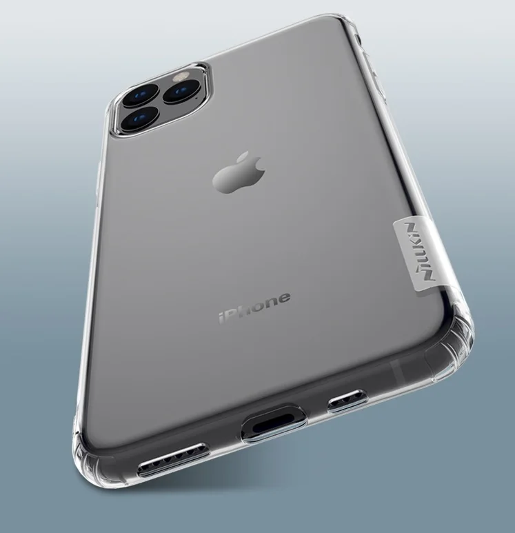 Transparent Для iPhone 11 чехол Nillkin натуральный прозрачный мягкий кремний TPU Защитный чехол для iPhone 11/X/XR/XS Max для iPhone 11 Pro - Цвет: Transparent