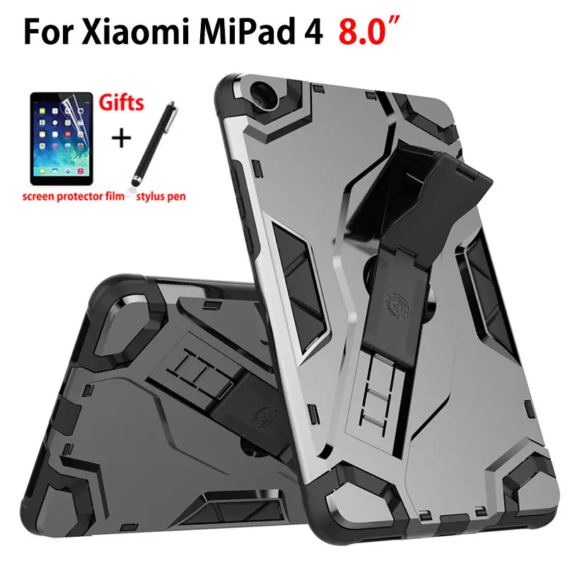 Чехол для Xiaomi Mi Pad MiPad 4 Mipad4 8 0 дюйма гибридный прочный DurableTablet с ремешком на руку