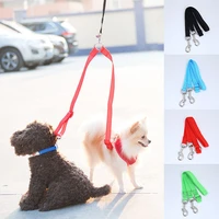 dog lead coupler double dog reflective for 2 dogs nylon training lead