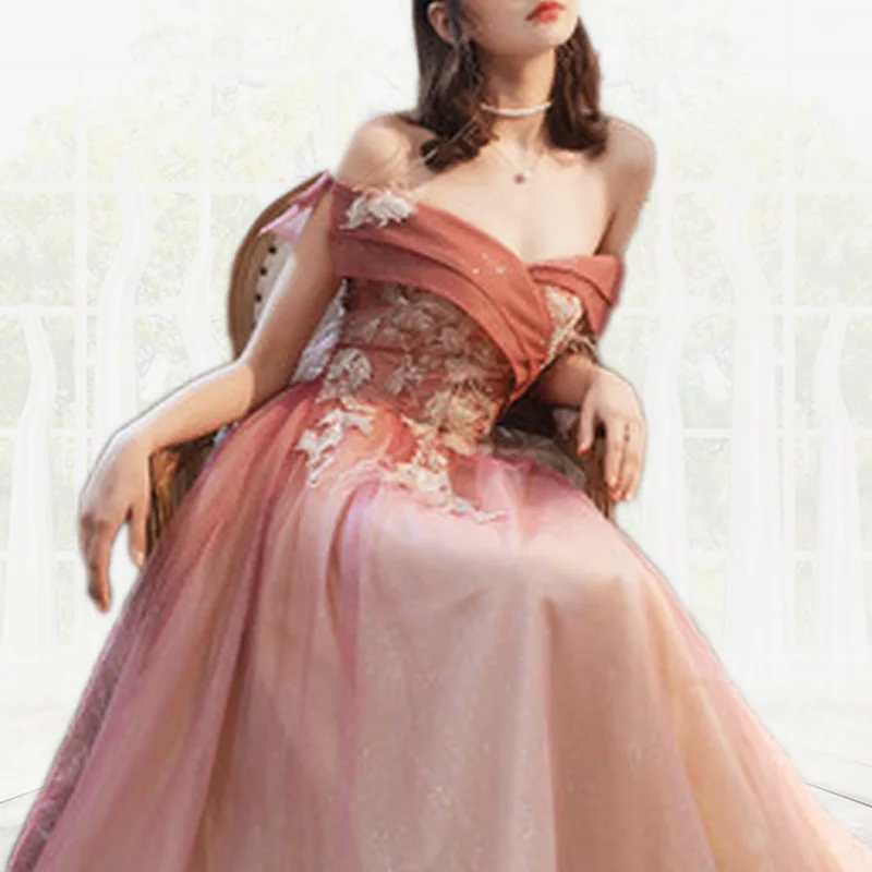 

Luxury Dress Sexy Vestido Sleeveless Strapless Lace Sequined A-Line Ball Gowns Women Elegant Quinceanera Dresses Prom Dresses