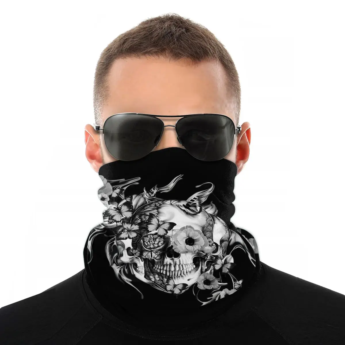 

Шарф-маска бесшовная С Пылезащитным покрытием для мужчин и женщин