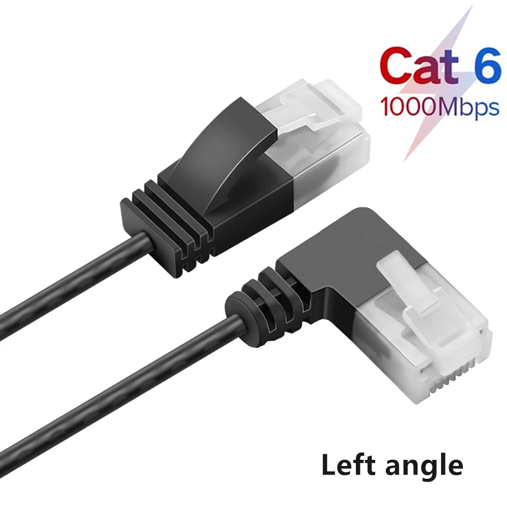 5pcs/lot Ultra Slim Cat6 Ethernet Cable RJ45 Lan Cable UTP Network Cable for Cat6 Compatible Patch Cord for Modem Router Cable
