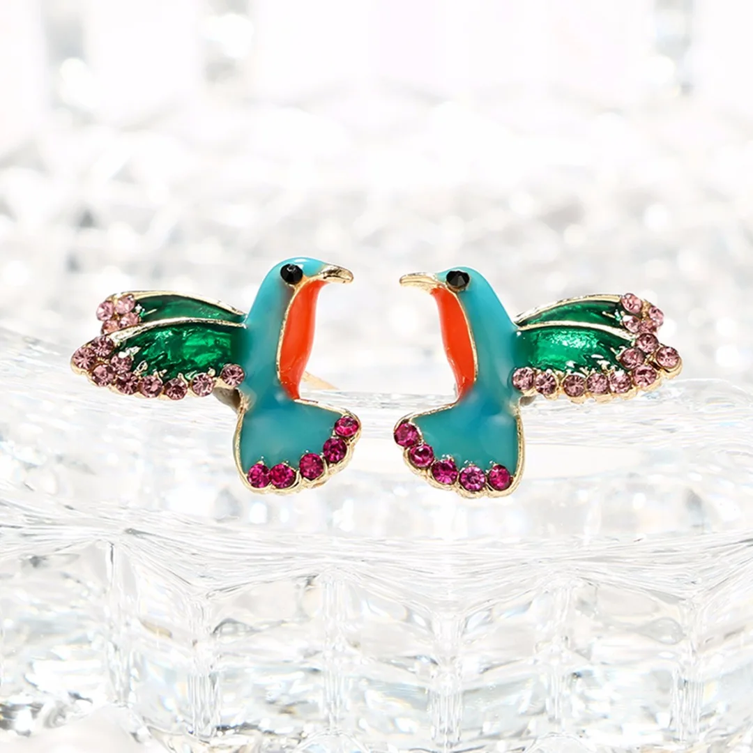 1 пара женские серьги-гвоздики в виде животных | Украшения и аксессуары