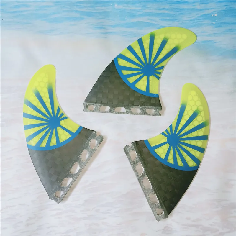 Плавники для серфинга из углеродного волокна 12k размер G5 | Спорт и развлечения