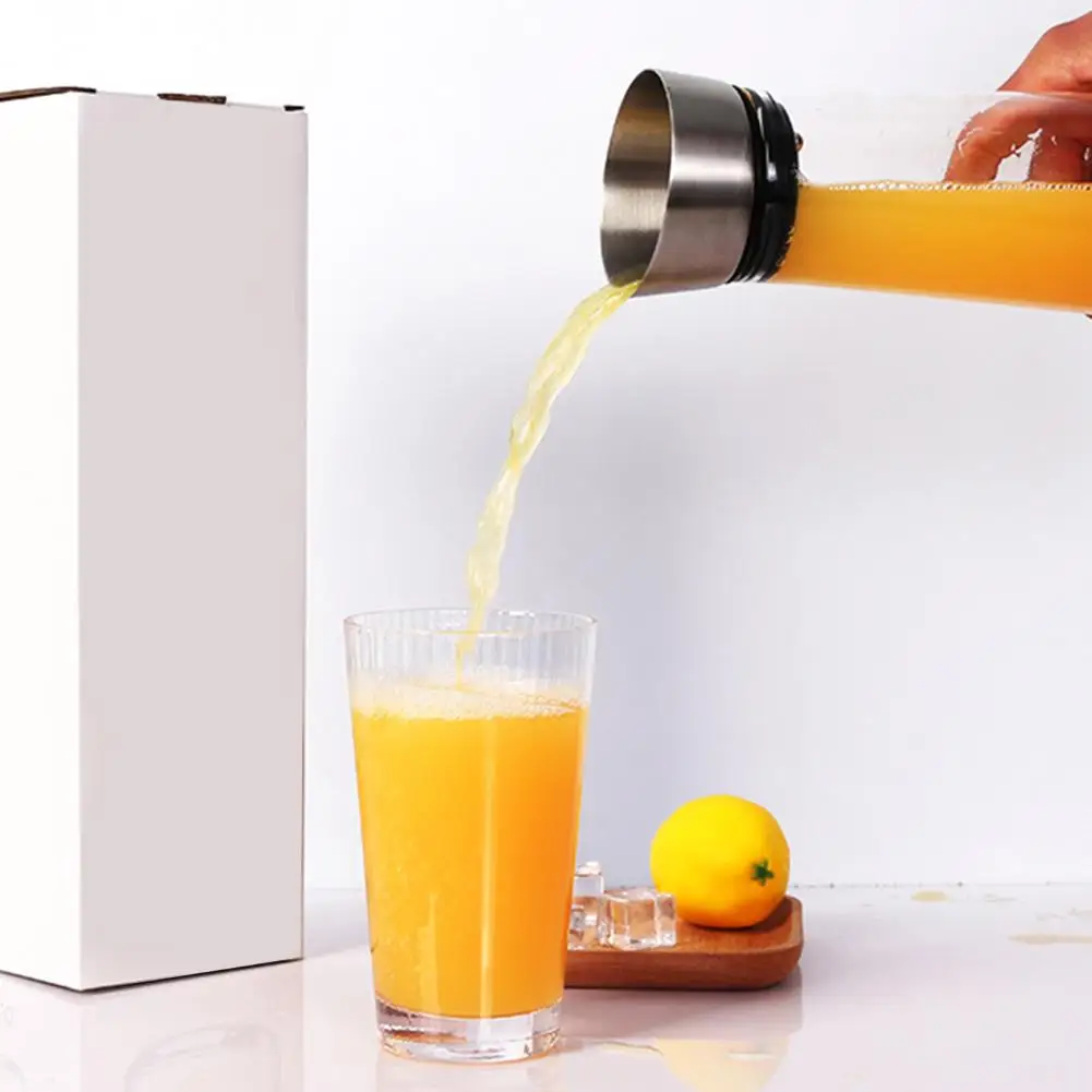1000ml Large Capacity Kettle Juice Cold Water Bottle Cooling Jug Glass Pitcher | Дом и сад