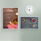 Постер для кухни, Декор, картина с изображением еды, постер с фруктами, приправ, холст, картина с HD принтом, Настенная картина, кухня, приготовление пищи, украшение для дома