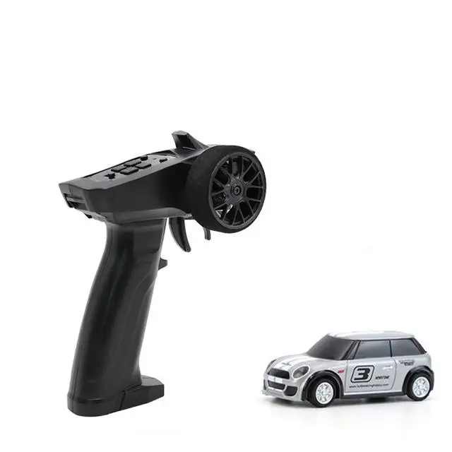 1:76 турбо гоночный автомобиль Rc мини Полный пропорциональный Электрический