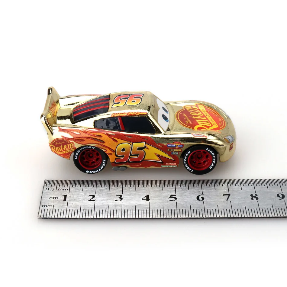 Disney Pixar Cars 2 3 Lightning 40 стиль Mcqueen Mater Jackson Storm Ramirez 1:55 литой автомобиль металлический сплав мальчик детские игрушки подарок