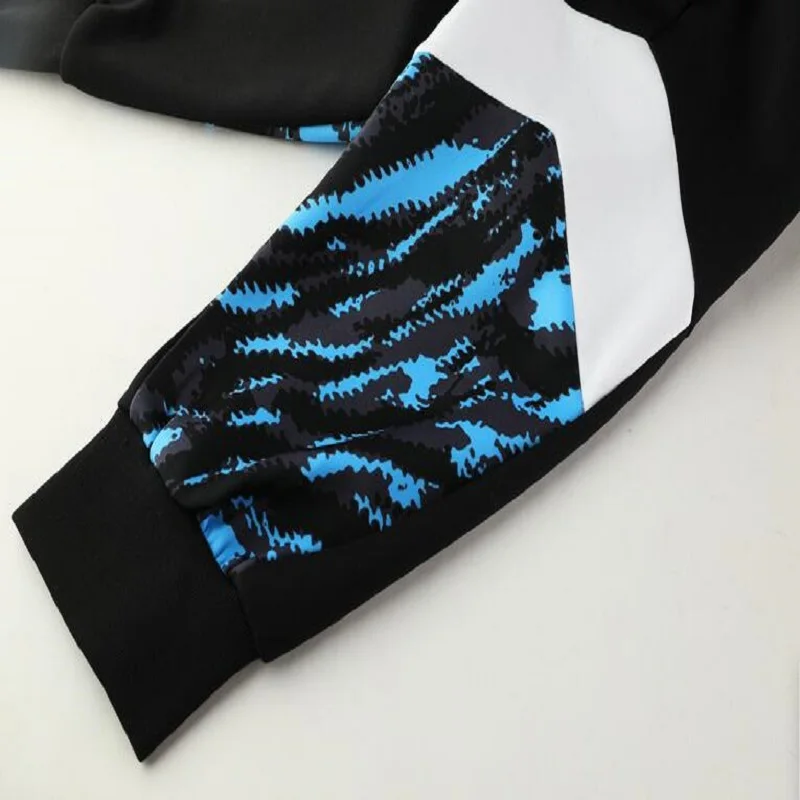 

New 2021 Marseilles THAUVIN Short Sleeve Training suit Marseille PAYET Football Sports jersey Training suit pants Tracksuit