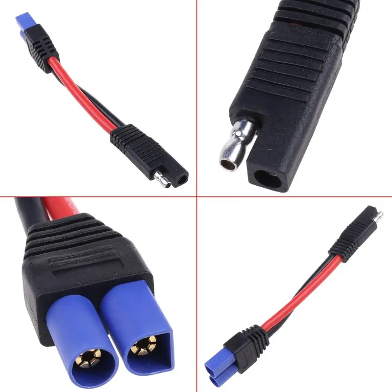 1 шт. 10 AWG SAE к EC5 Штекерный разъем автомобильному адаптеру Power кабель разъему