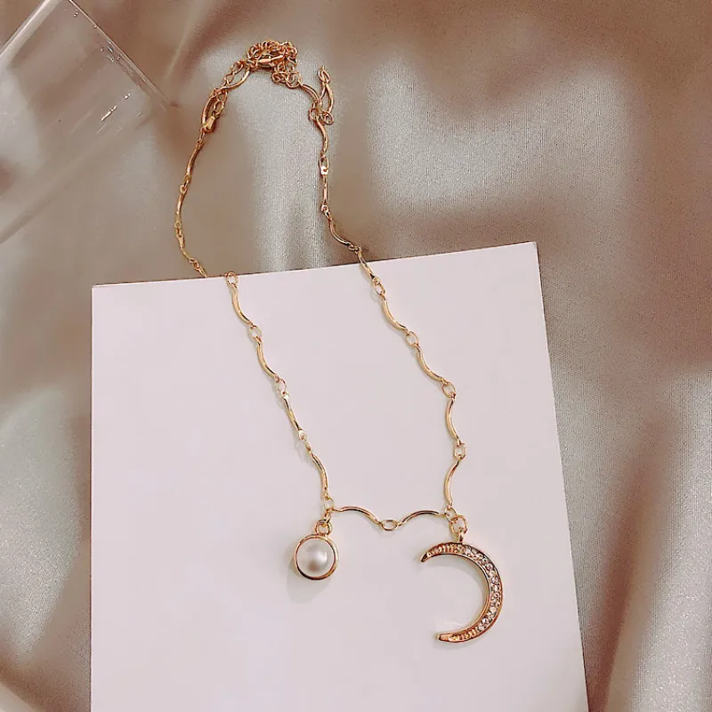 Женская цепочка чокер SHIFEEL металлическая до ключицы в стиле панк с подвеской