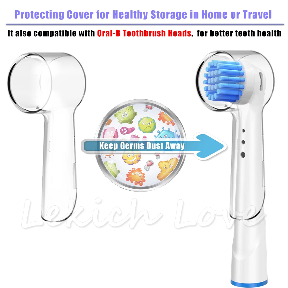 Насадки для электрической зубной щетки Oral B 8 шт. с 4 головками