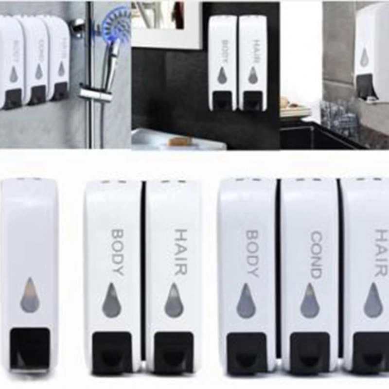 

Triple Shower Soap Dispenser Wall Mounted Liquid Soap Shampoo Dispenser Washing Lotion For Bathroom