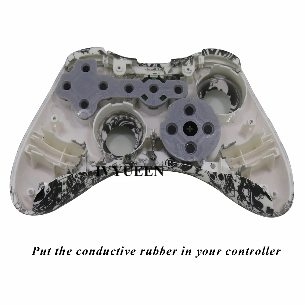 IVYUEEN 100 комплектов для Microsoft Xbox 360 искусственные резиновые силиконовые контактные