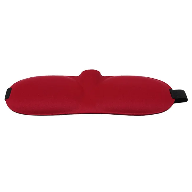 Новинка мягкая переносная повязка на глаза дорожная 3D маска для сна натуральная