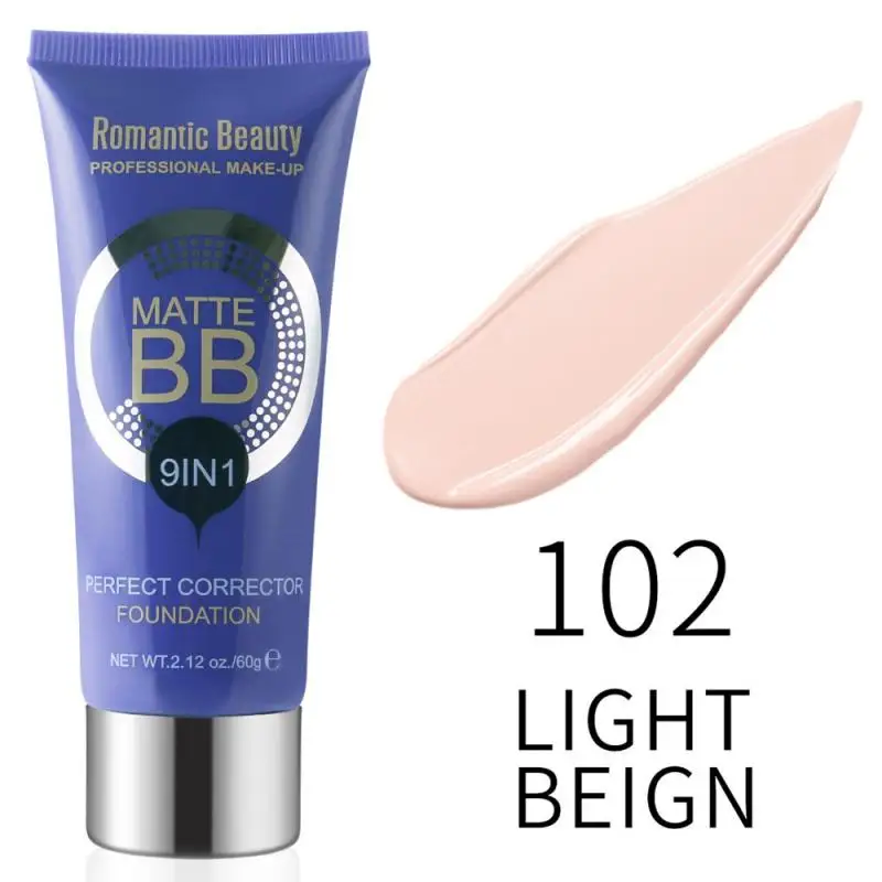 

4 Colors Fashion Makeup Liquid Foundation Modify Facial Pores Concealer Not Easy To Take Off Waterproof BB Cream Cosmetic TSLM1