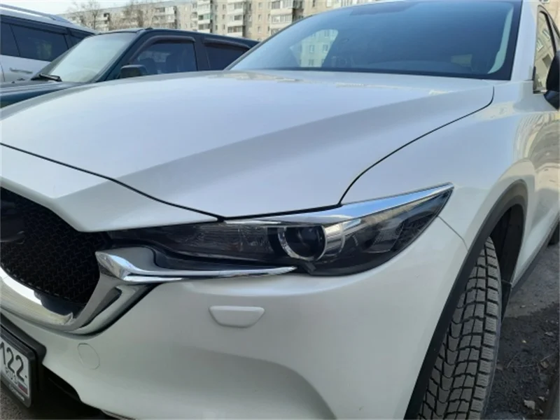 Автомобильный Стайлинг для Mazda CX5 CX-5 KF 2017 2018-2021 ABS передняя фара крышка лампы