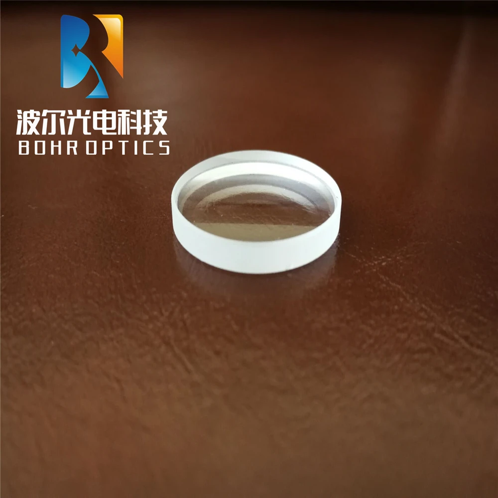 Фокусная плоская выпуклая линза D30 * 4(Te) мм R54 светодиодный из оптического стекла