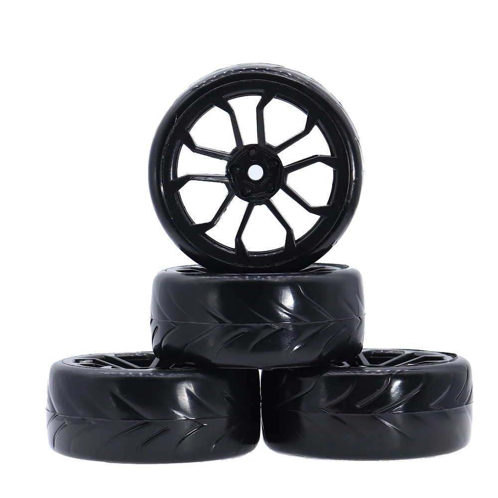 4 шт. 1/10 RC автомобильные аксессуары Drift CarTires Ступица колеса 12 мм шестигранный обод