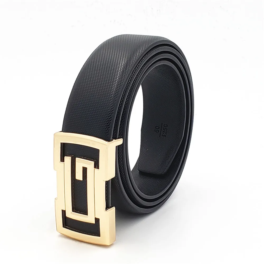 Men G Belt Luxury Designer Belts High Quality Male Genuine Leather Waist Strap Famous Brand Gold Buckle Jeans Gift | Аксессуары для