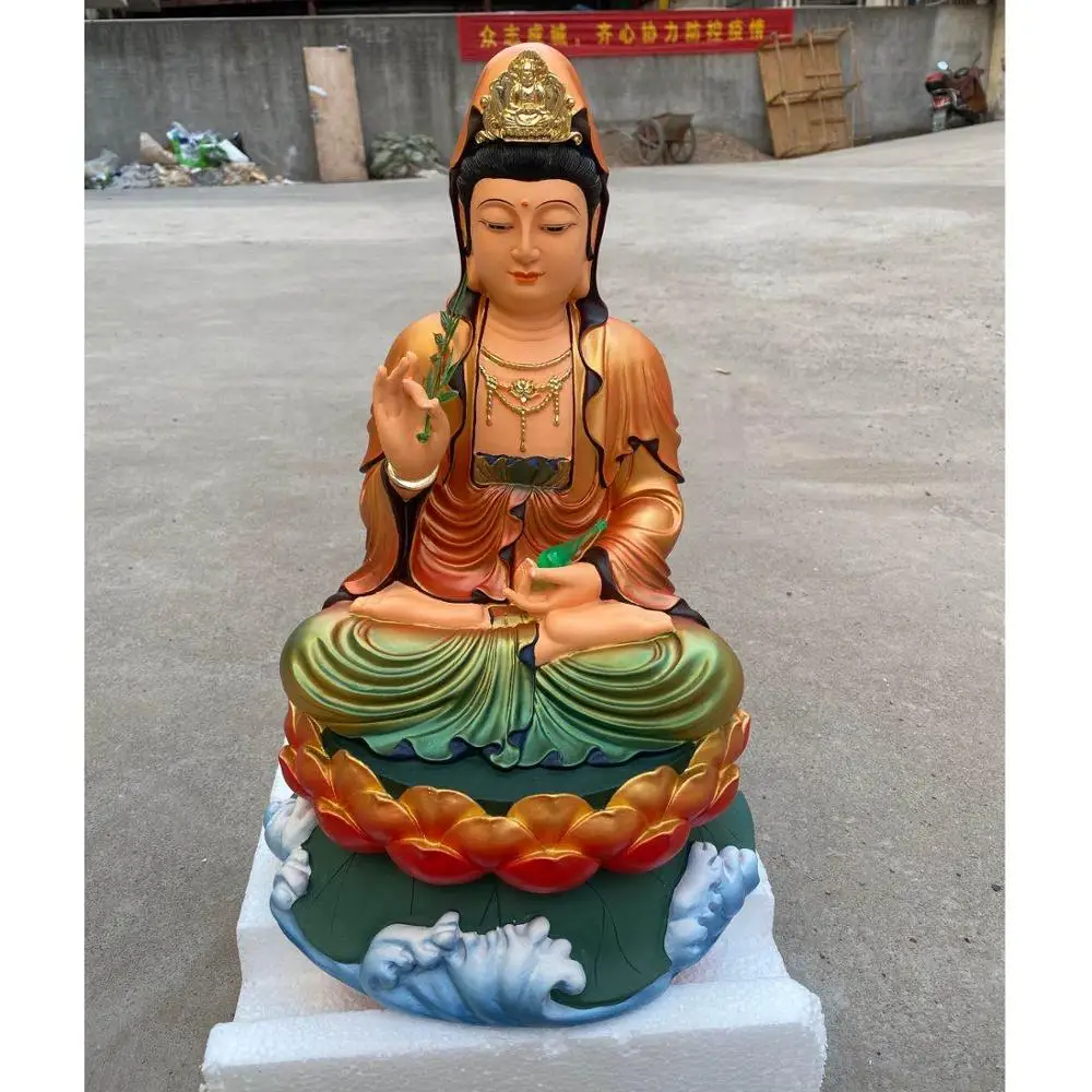 

WHOLESALE BUDDHIST SUPPLIES SOUTHEAST ASIA HOME SHRINE EFFICACIOUS PATRON SAINT ORNAMENTAL GOD AVALOKITESVARA GUAN YIN BUDDHA