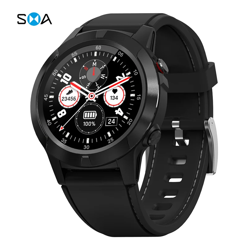Смарт-часы SMA для мужчин цифровые наручные часы с SIM-картой звонком и GPS