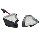 Безотказсветильник 18-диодный подсветка под зеркало, лампа для колокольчика для VW GOLF 5 GTI V MK5 Jetta Passat B5.5 B6 Sharan, превосходсветильник приветственный свет EOS