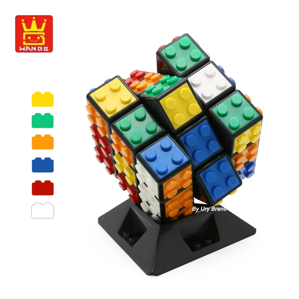 

Creators Series Blocks Magico Cube Professional 3x3x3 Classical DIY Enlighten Educational Building Blocks Toys For Children Gift