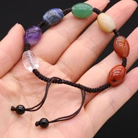 7 chakra lapis lazuli bracelets yoga healing natural stone energy bracelets women girls fashion jewelry gifts