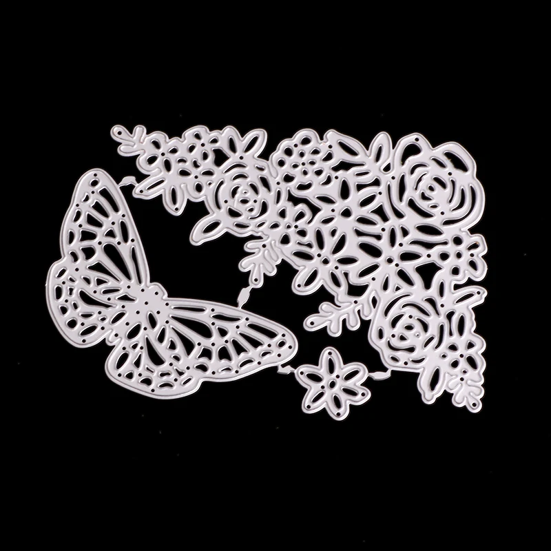 Butterfly Scrapbook Punch Metal Cutting Dies For Scrapbooking Stencils DIY Album Cards Decoration Embossing Die Cuts Cut Cutter | Дом и сад
