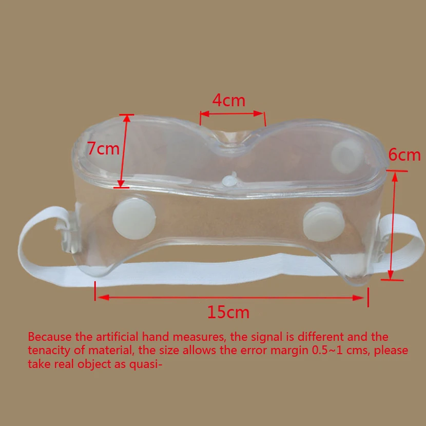 Защитные очки с рисунком защитные для занятий спортом лабораторные прозрачными