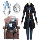 Косплей римуру Tempest из аниме I Get Reincarnated As A Slime, костюмы для косплея, парик, маска, костюм на Хэллоуин для женщин