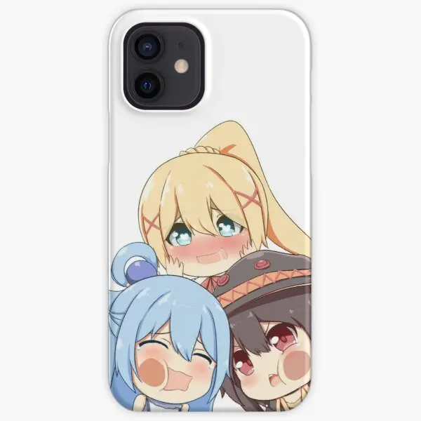 

Konosuba Aqua Megumin темнота Ipho защелкивающийся жесткий чехол для телефона iPhone 6 6S 7 8 Plus 11 12 13 Pro Max Mini 5 5S X XS XR Max фотографии
