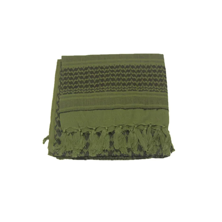 Открытый тактический военный пустынный арабский шарф с кисточками Shemagh Scarve шейный платок на шею головной убор походный страйкбол стрельба аксессуары