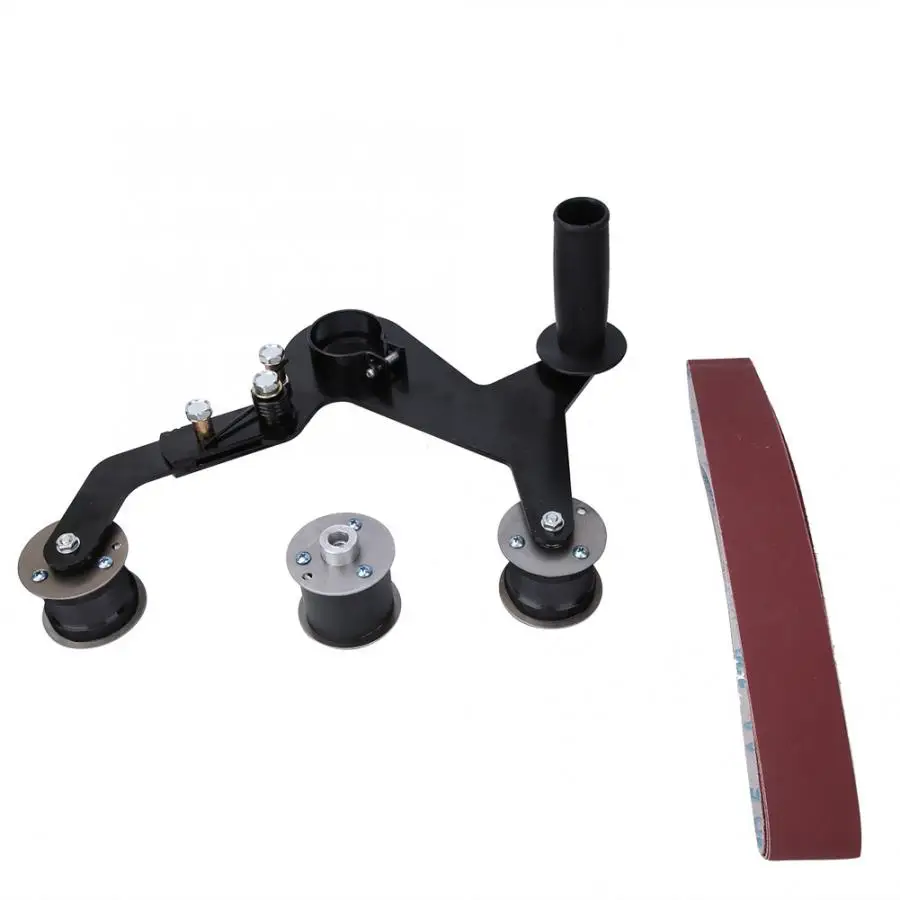 M14 портативный полировальный станок с круглой трубкой для шлифовки лент из