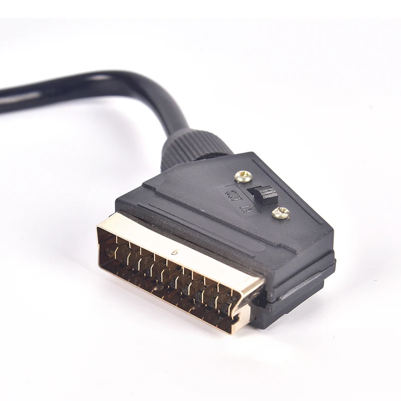 Скручивающаяся головка швабры SCART на 3RCA провод длиной 1 5 м истинное покрытие