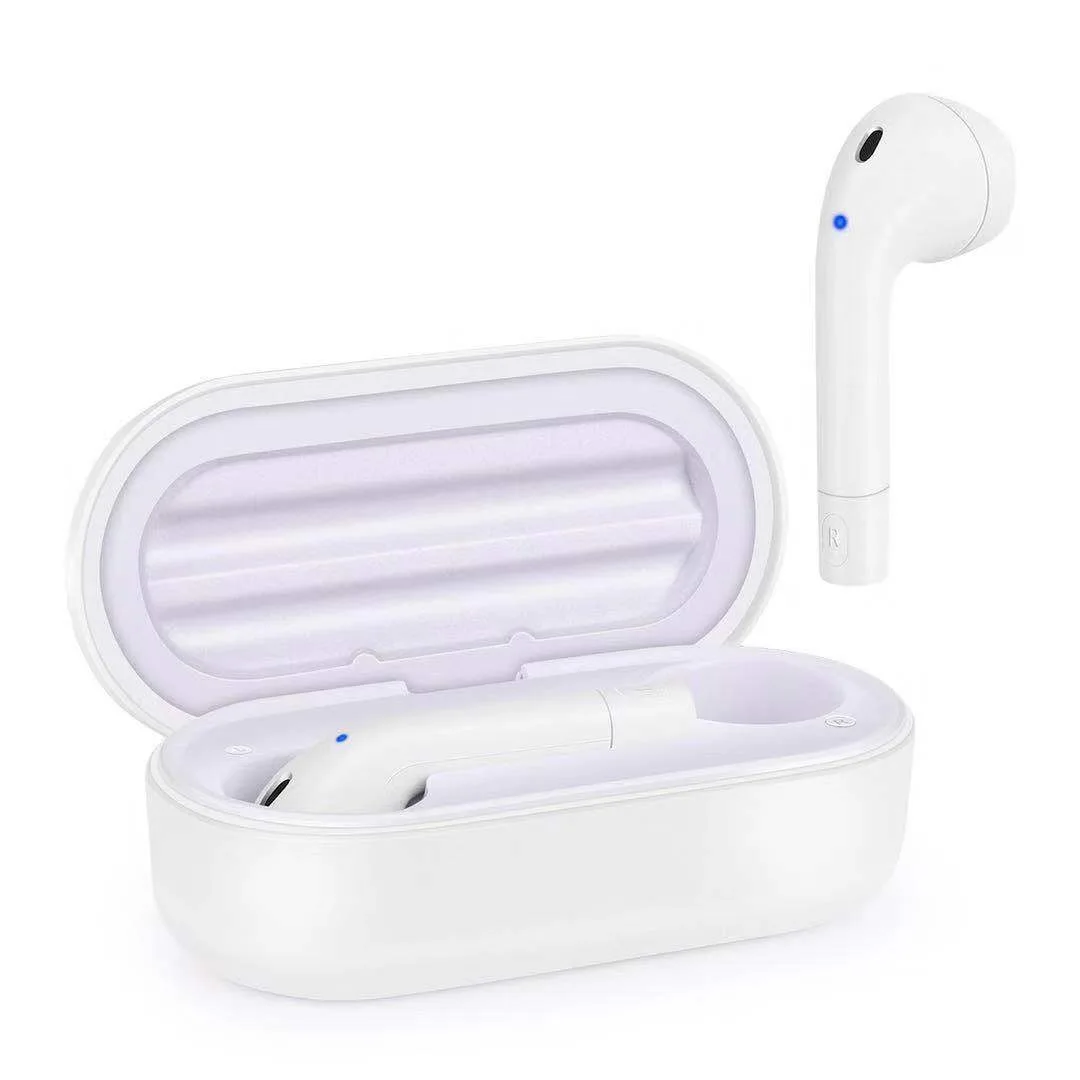 Размер Беспроводной Bluetooth Наушники Hi-Fi Bluetooth 5,0 с 400 мА · ч зарядный Чехол сенсорный Управление голосового помощника