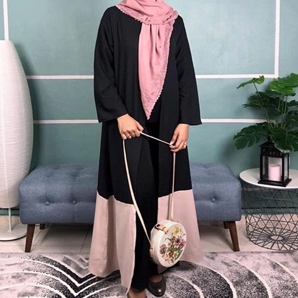 Abaya Дубай халат Caftan Abayas исламская одежда для женщин кимоно Женский Musulmane кардиган Турция мусульманское платье кафтан марокканский