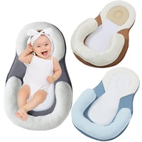 portable baby bed head support lounger pillow sleeper mattress baby sleep head positioning cushion for infant toddler