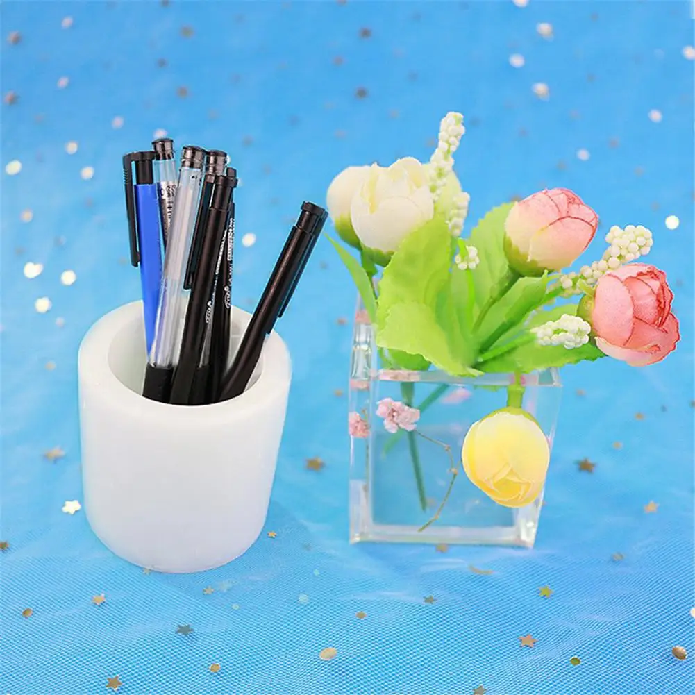 Квадратный круглый держатель для ручек форма в скандинавском стиле