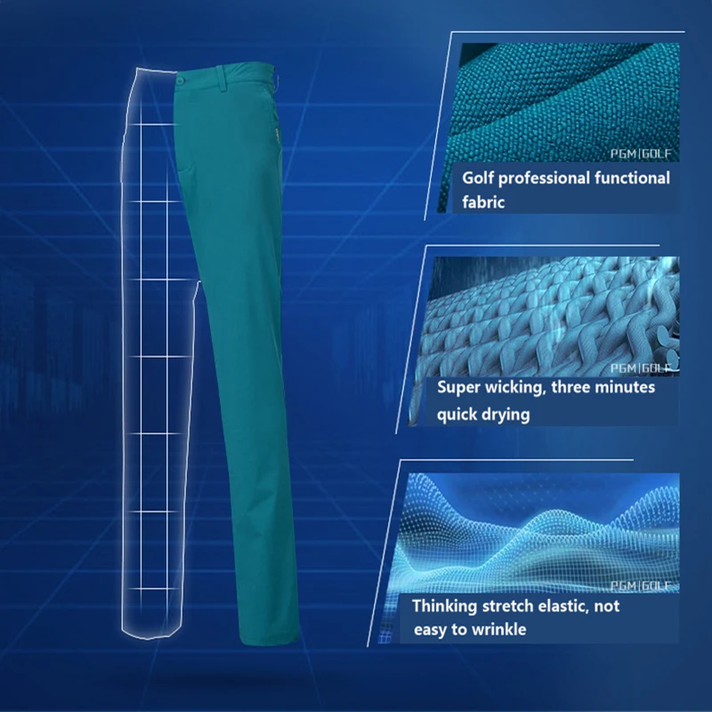 Летняя мужская одежда длинные брюки для гольфа мужские водонепроницаемые