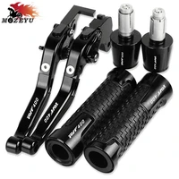 rvf 400 motorcycle aluminum adjustable extendable brake clutch levers handlebar hand grips ends for honda rvf400 allyears