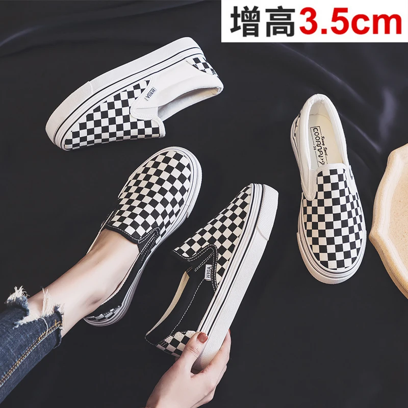 

Женские парусиновые туфли, новинка весны 2021, универсальная сетчатая обувь с одной педалью, обувь на толстой подошве