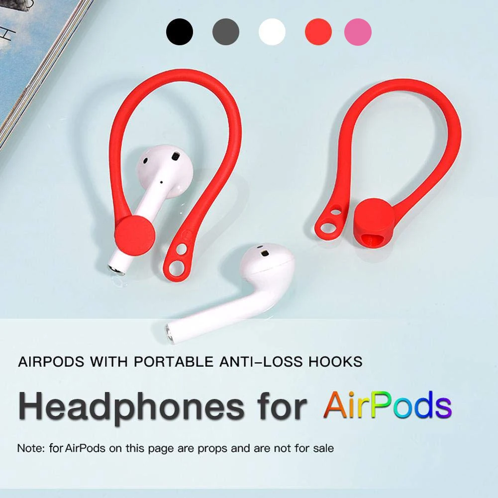 2 шт. Беспроводной наушники заушники держатель для AirPods чехол AirPod защитный рожка 1