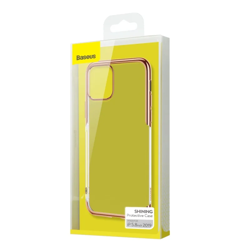 Baseus Luxury Transparent Case For iPhone 11 Pro Max Ultra Thin Cover 5.8 6.1 6.5 Cases Newest Coque | Мобильные телефоны и