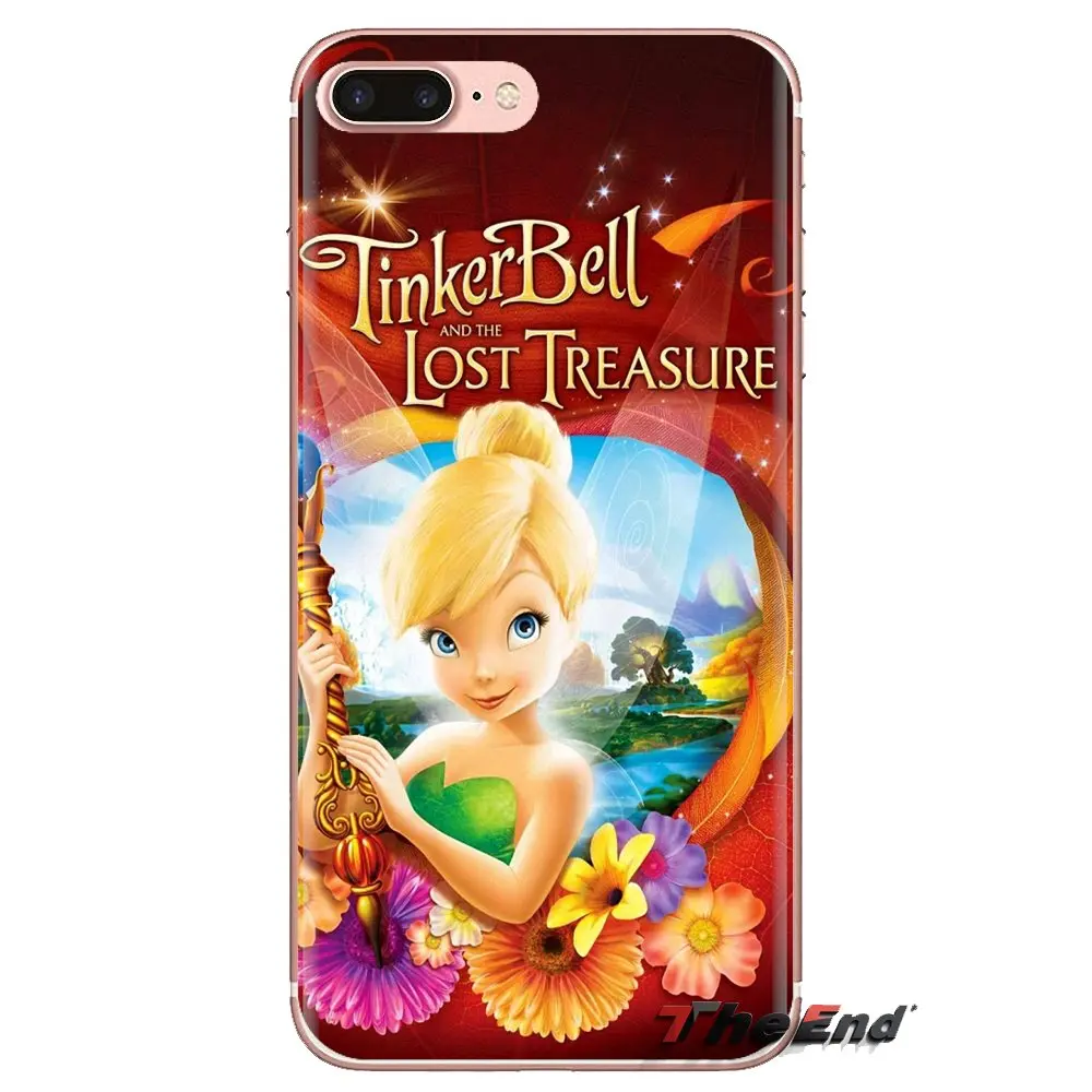 Силиконовый чехол для samsung Galaxy S3 S4 S5 Mini S6 S7 Edge S8 S9 S10 Plus Note 3 4 5 8 9 Jp tinkerbell tinker bell Periwinkle |