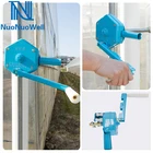 Инструменты для подъема пленки для теплиц, устройство для ручного скручивания, затенение, сельскохозяйственная боковая пленка, намотка рулонных жалюзи