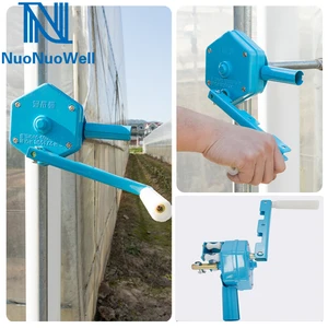 Инструменты для подъема пленки для теплиц, устройство для ручного скручивания, затенение, сельскохозяйственная боковая пленка, намотка рулонных жалюзи