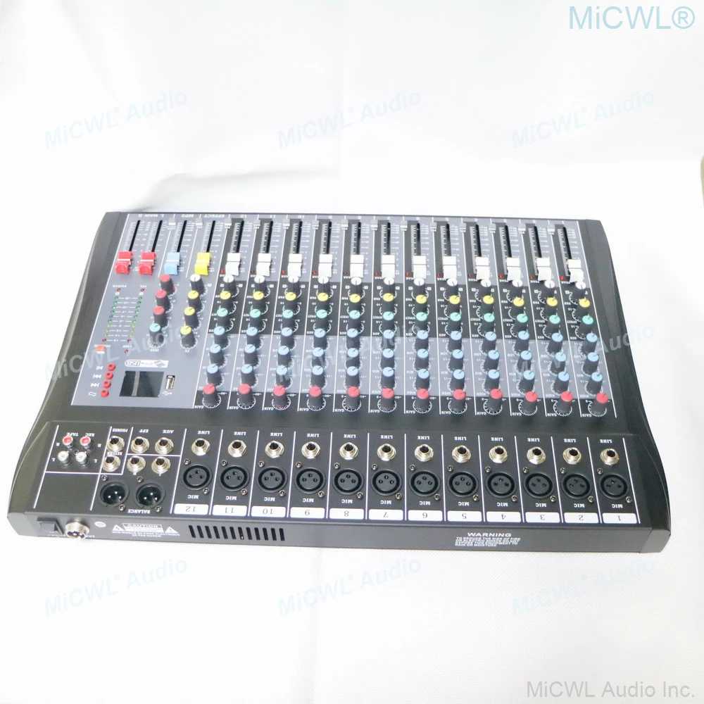 Микшерный пульт Bluetooth 12 каналов беспроводной проводной микрофон |